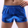 MenSexyWear Short brillant Fakiz Bleu
